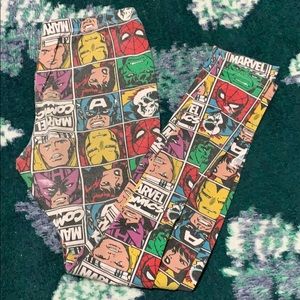 Marvel comic leggings